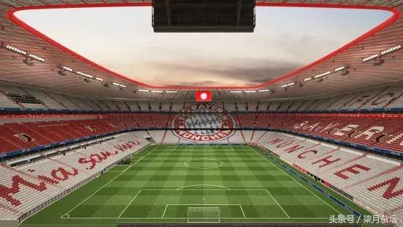 拜仁足球主场安联球场,足球之夜拜仁慕尼黑