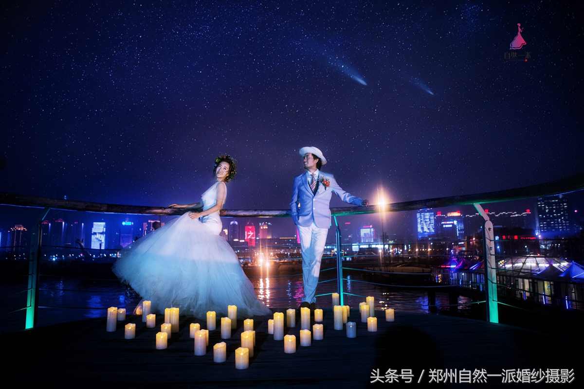 郑州婚纱照草坪拍摄花絮,郑州婚纱照如何保养