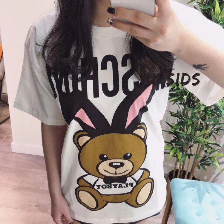 今年流行的ins风短袖t恤,日系潮牌超火ins宽松短袖t恤