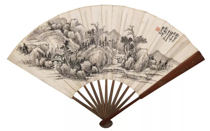 写意山水花鸟画精品欣赏,吴待秋山水画精品欣赏图文