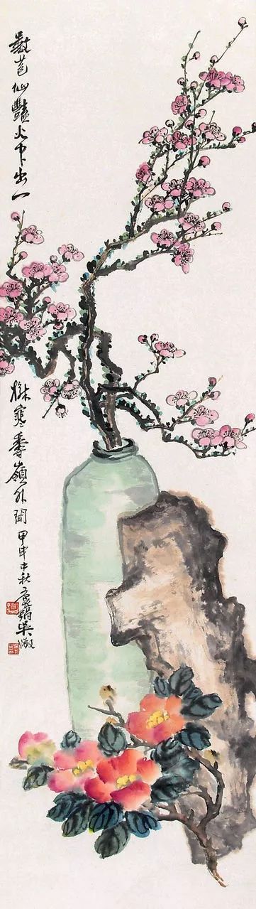 写意山水花鸟画精品欣赏,吴待秋山水画精品欣赏图文