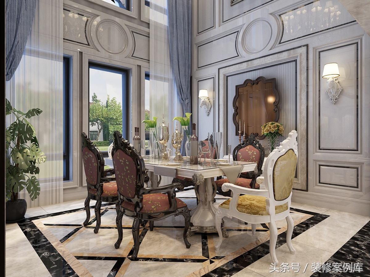 晒一栋完工的三层欧式别墅,晒我家欧式200多平大平层