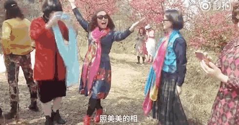 看完我妈拍的春游照片,我跟我爸都哭了……