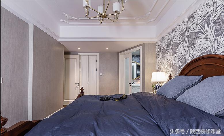 280平轻奢美式,120平美式轻奢风高级蓝灰