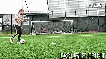 50种个人足球技巧训练,100个足球过人技巧gif