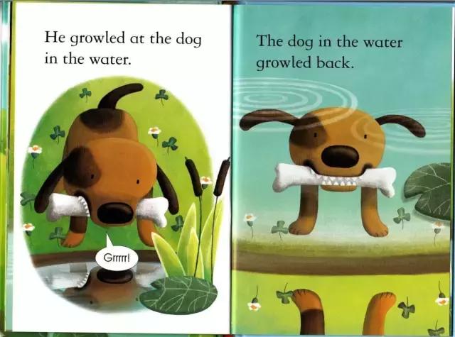 英文绘本dirtydog,thegreedydog英语启蒙