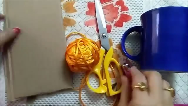 手工大肚杯编织茶杯套全教程,手工编织水杯套带字的花样图解