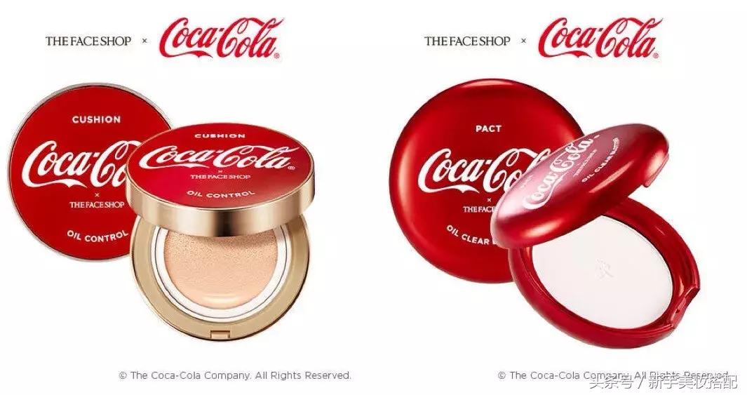 用可口可乐版化妆品化妆,可口可乐妆容