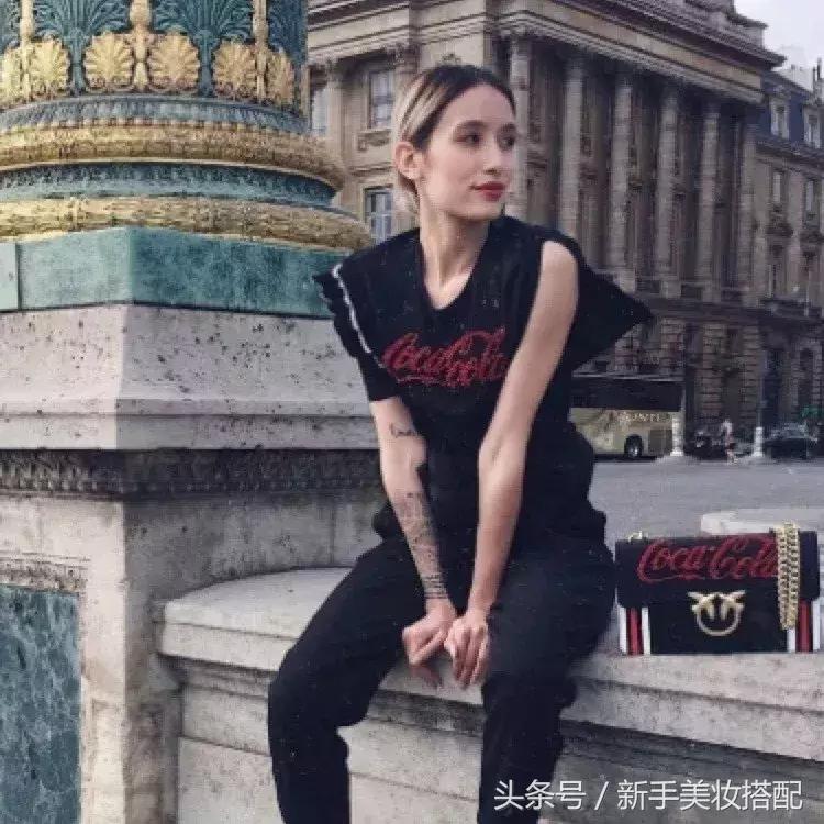 用可口可乐版化妆品化妆,可口可乐妆容