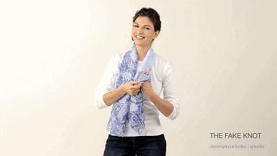 丝巾怎样系才好看？系法好胜过买几百件配饰