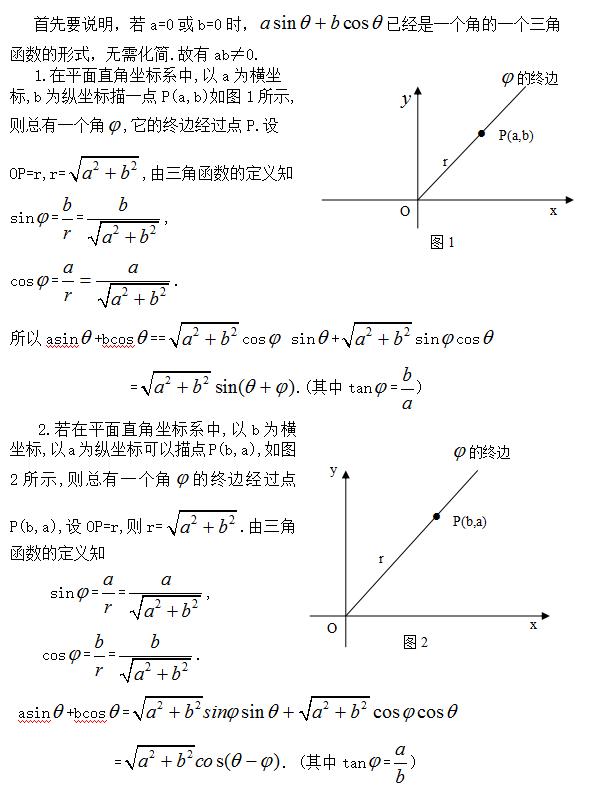 数学三角函数基础知识讲解职高,高中数学三角函数公式教学建议