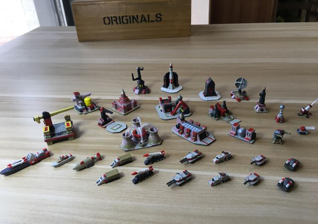 红色警戒各阵营的模型,红色警戒的高清建模