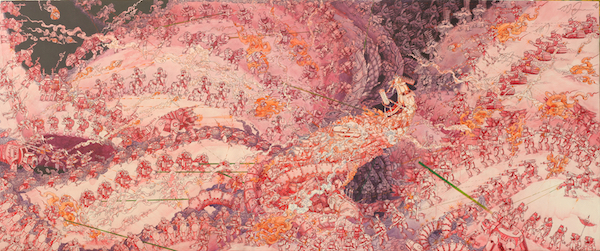 当代蒙古艺术：机械漫画潮流气质，让你意想不到！|张小玉