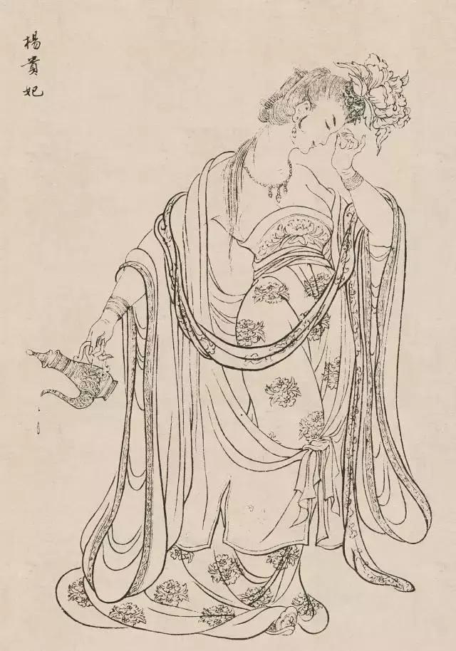 传统人物白描手稿,古代白描人物集锦