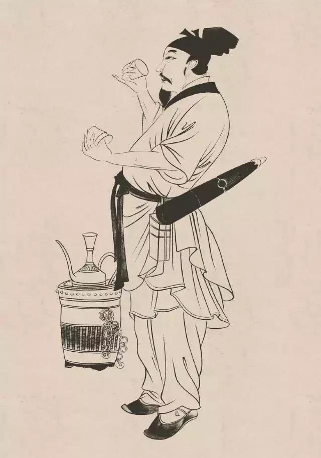 传统人物白描手稿,古代白描人物集锦