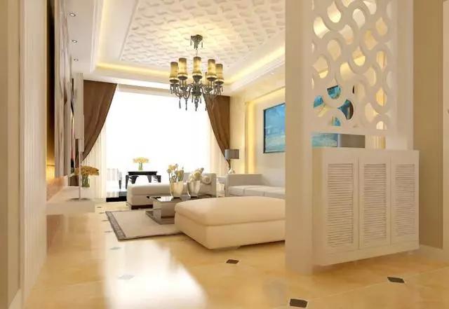 家里大门对着客厅门阻隔效果图,客厅大门对着厨房门如何装修