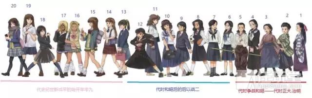 日本校服除了水手服还有什么校服,日本水手服校服