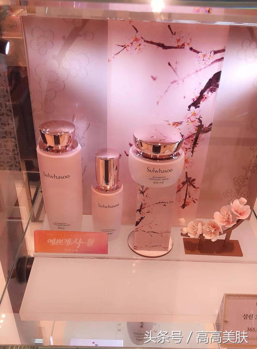 雪花秀雪滢气垫测评,雪花秀香港雪御梅花系列价格