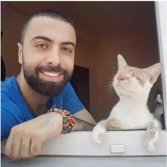 土耳其钢琴师小哥哥，人善心美，收留多只流浪猫而走红