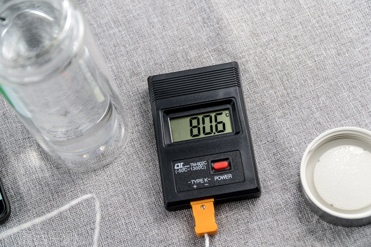 红外线探针温度计评测,k型热电偶温度计测量方法