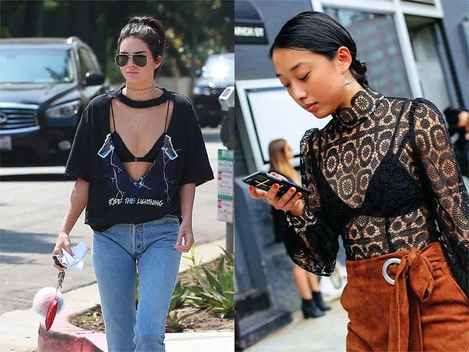 想在夏天变美的女生，快跟着女神韩雪和肯豆挑选好看的内衣