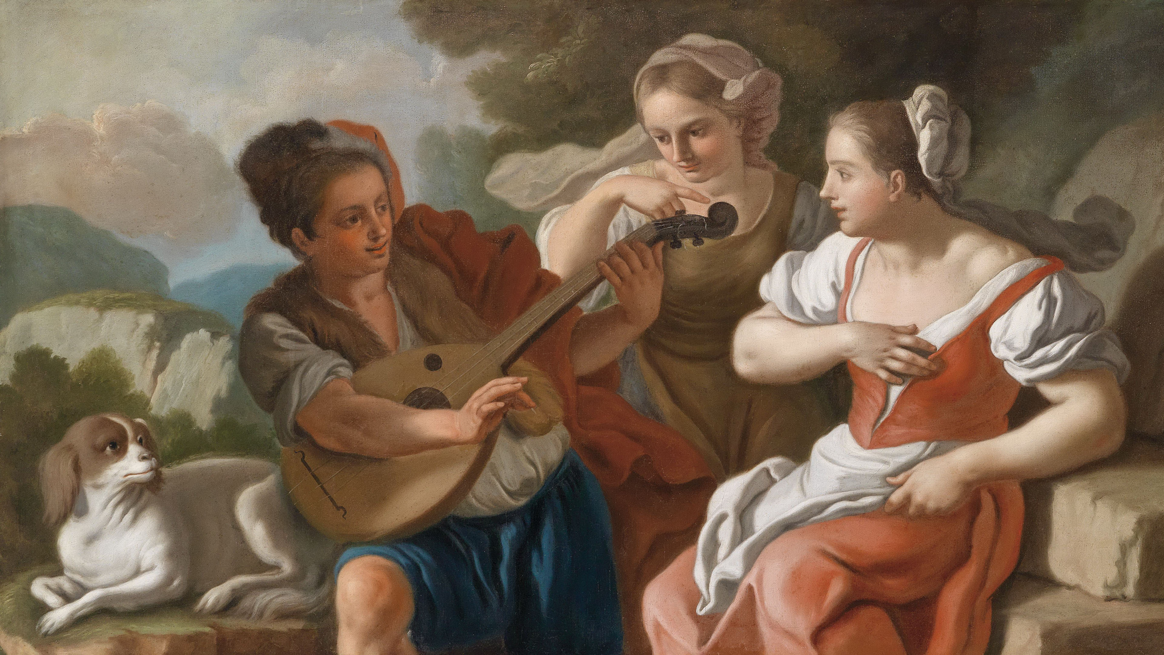 那些流淌在绘画里的琴声是为千古绝唱