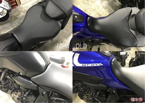 雅马哈mt07老款和新款区别,雅马哈mt-07和mt09的差别