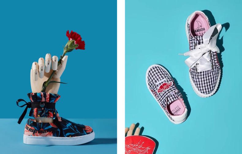 鞋子上的布蝴蝶结怎么绑,帆布鞋绑三个蝴蝶结