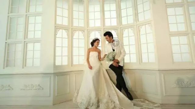 婚纱照可以ps吗,ps婚纱照动作