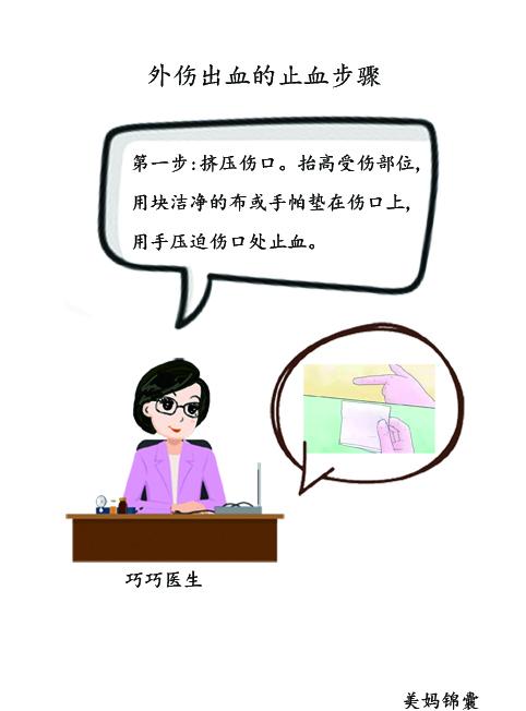 宝宝擦伤出血的正确处理方法,手指外伤出血怎么止血