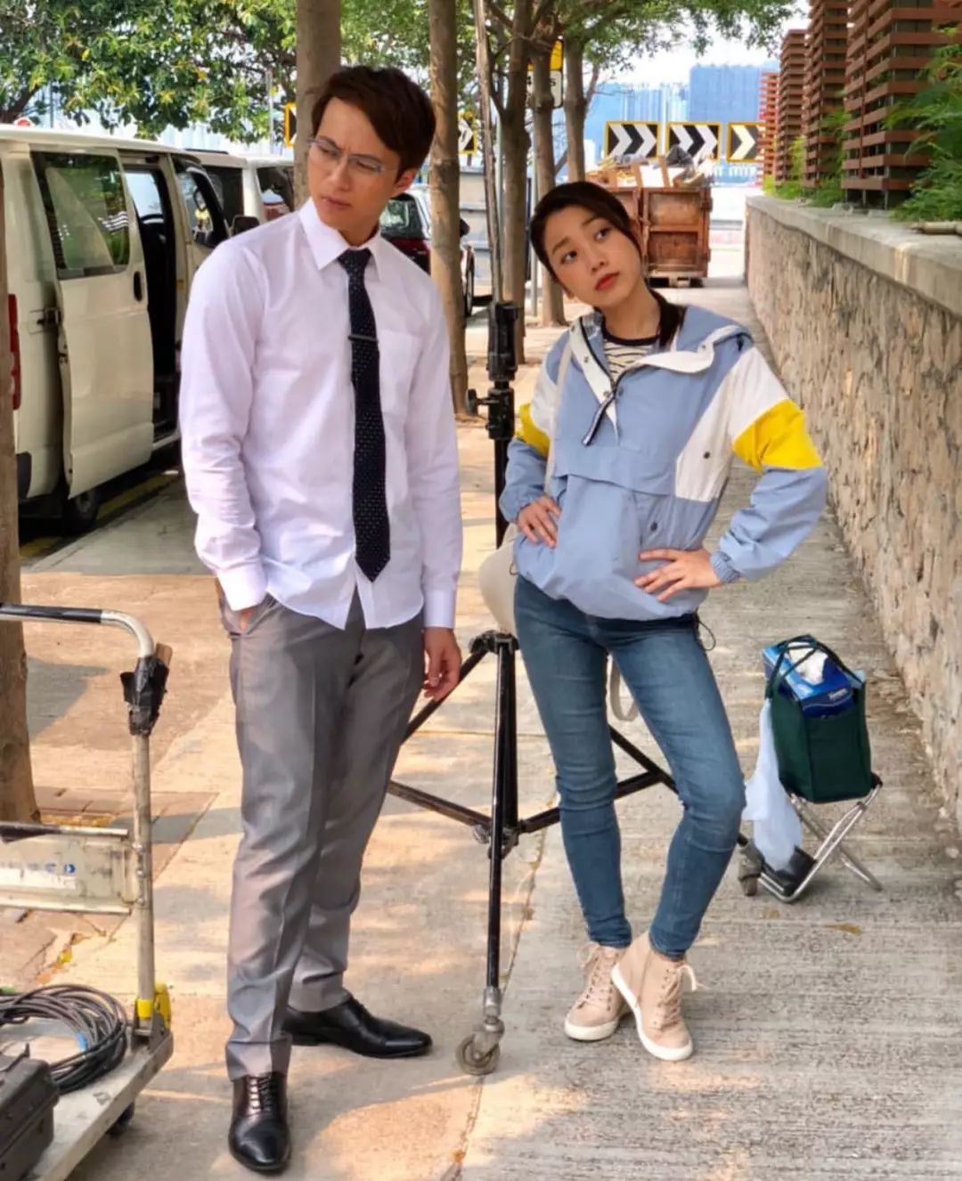 又一星二代加入TVB曾是力捧小生前女友如今拍剧自言不怕辛苦