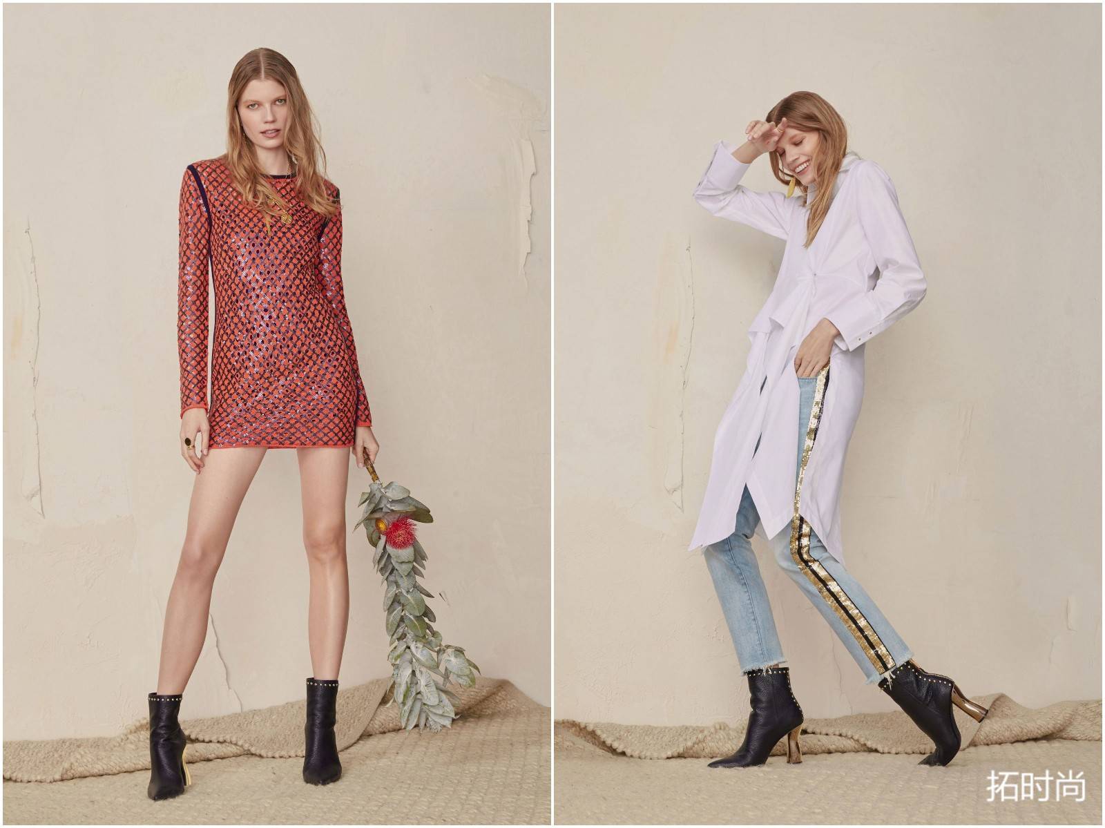 这些模特腿长有两米吧:SassBide2018Pre-Fall纽约女装