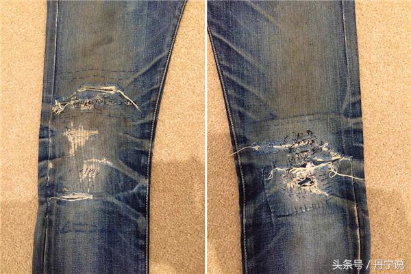 日本潮牌福神evisu渐变紫色牛仔裤,evisu福神牛仔裤怎么辨真假