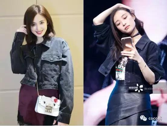 范冰冰刘亦菲倪妮娜扎同穿樱桃粉,娜扎和倪妮哪个好看