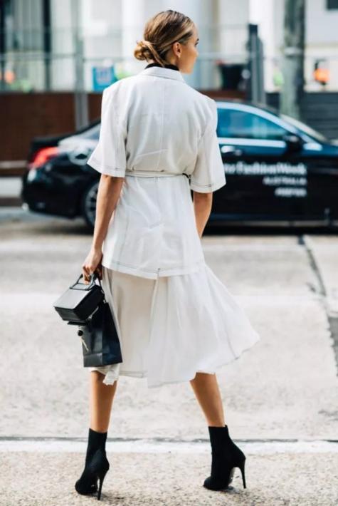 杨幂穿搭新中式同款香云纱,杨幂穿纱裙美上天