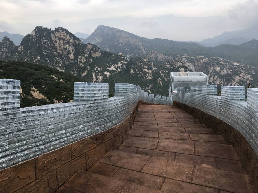 五一北京密云清凉谷玻璃栈道,密云清凉谷游玩照片