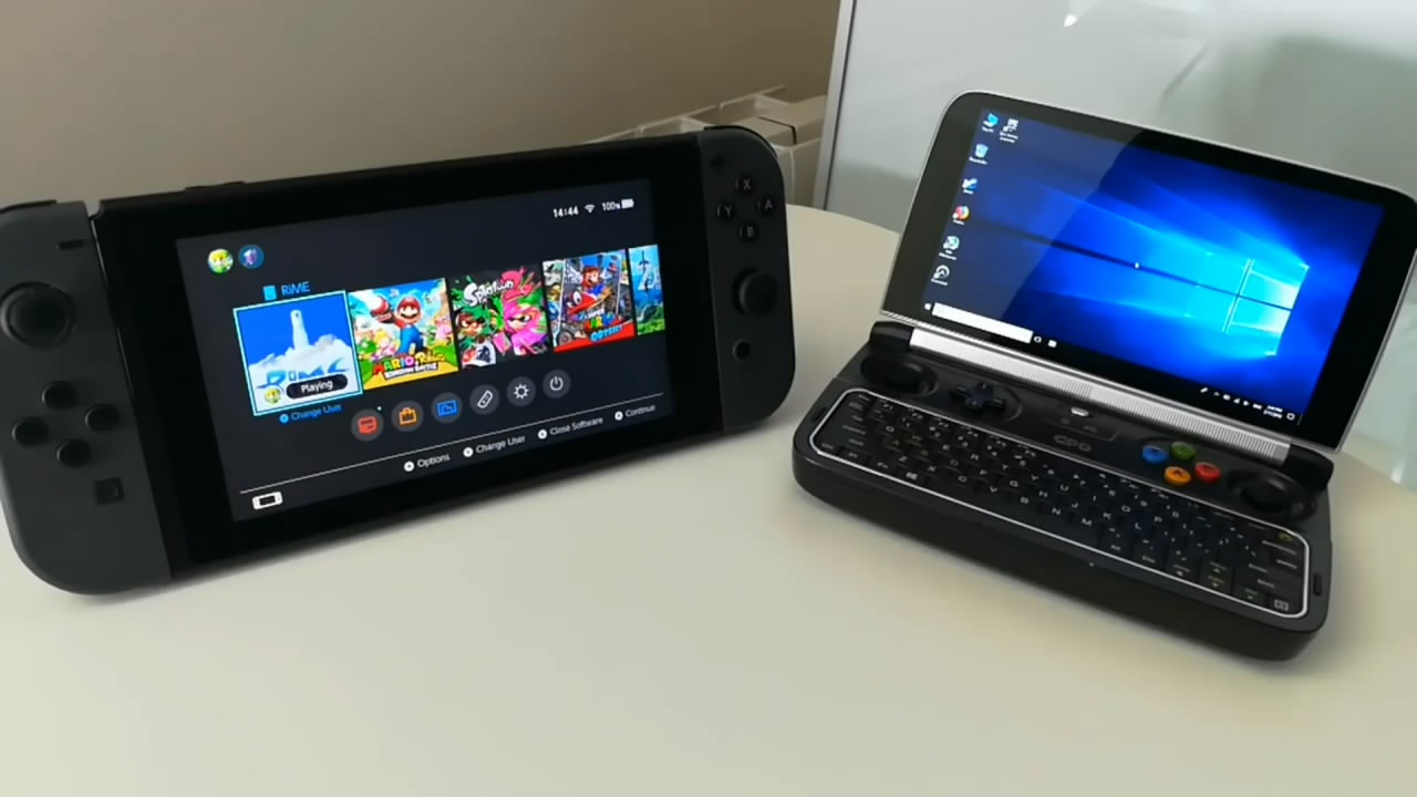 关于国产Win2掌机和任天堂Switch，哪个更好？网友们吵炸锅了！