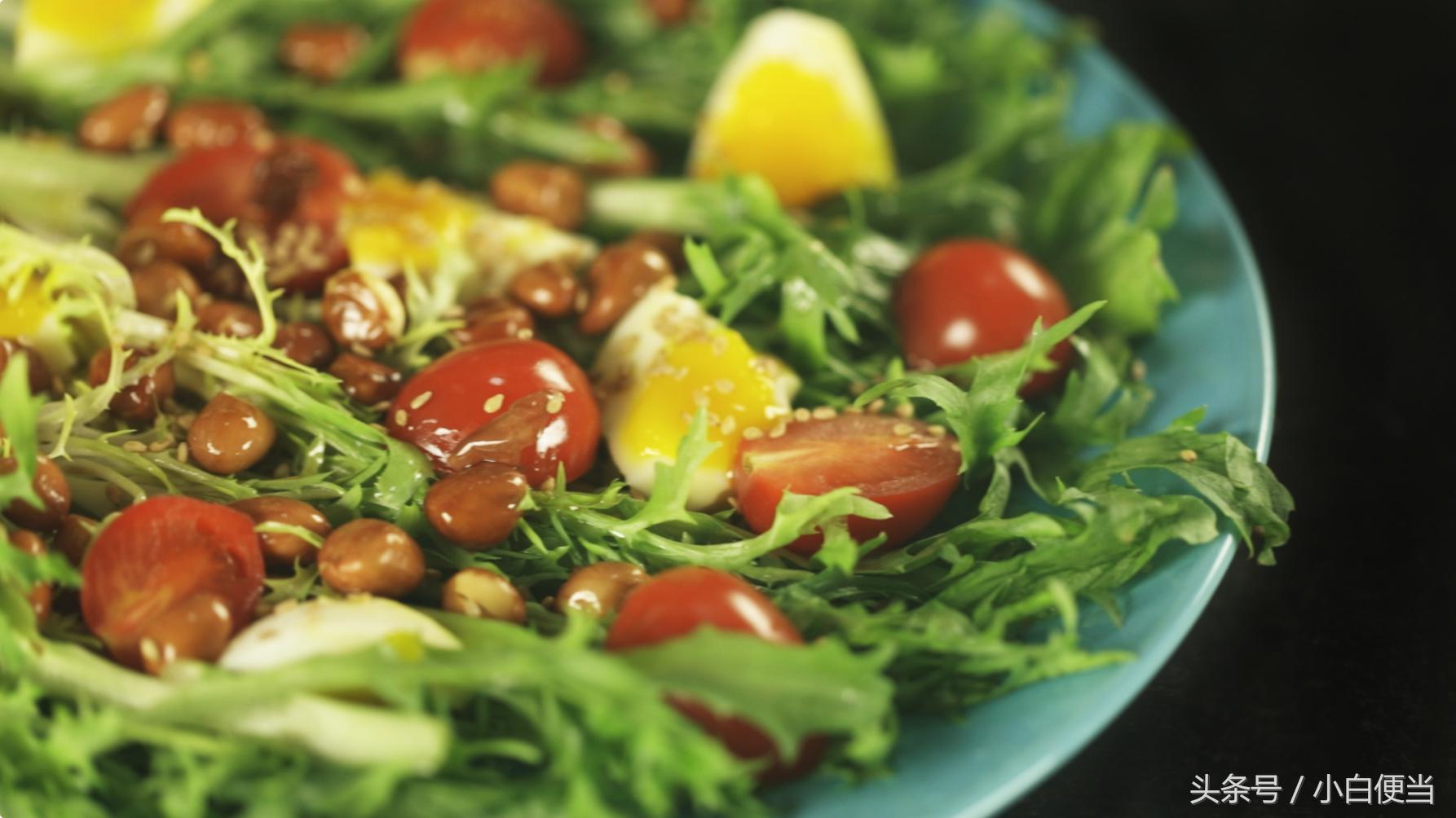 只需五分钟的减肥懒人菜,不用沙拉酱的健康蔬果沙拉的配方