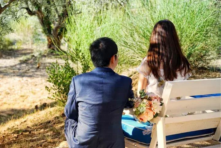 婚纱照个人写真艺术照素人,南法复古感婚纱照