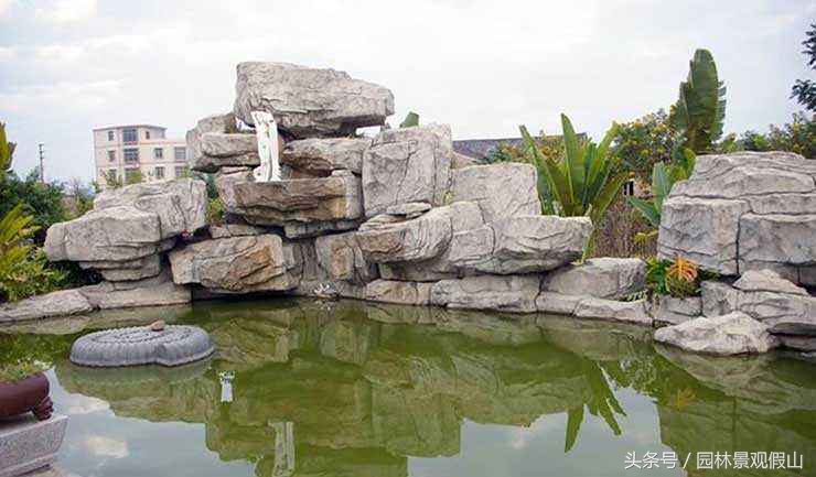 塑石假山钢筋骨架制作流程,蓬莱小型塑石假山图片