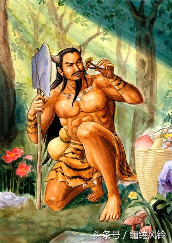 三皇五帝上古神话关系图,古华夏的神话传说三皇五帝