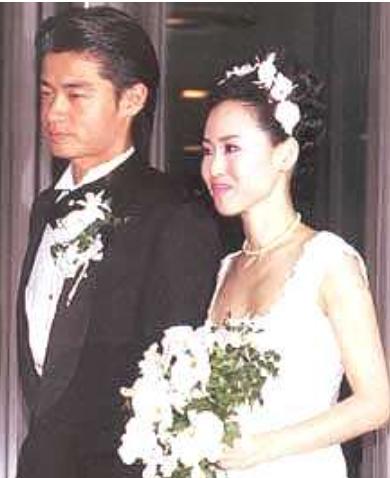 日本的女明星嫁给中国人,结过三次婚的日本女艺人