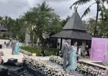 付辛博颖儿大婚现场曝光,付辛博颖儿巴厘岛婚礼全程视频