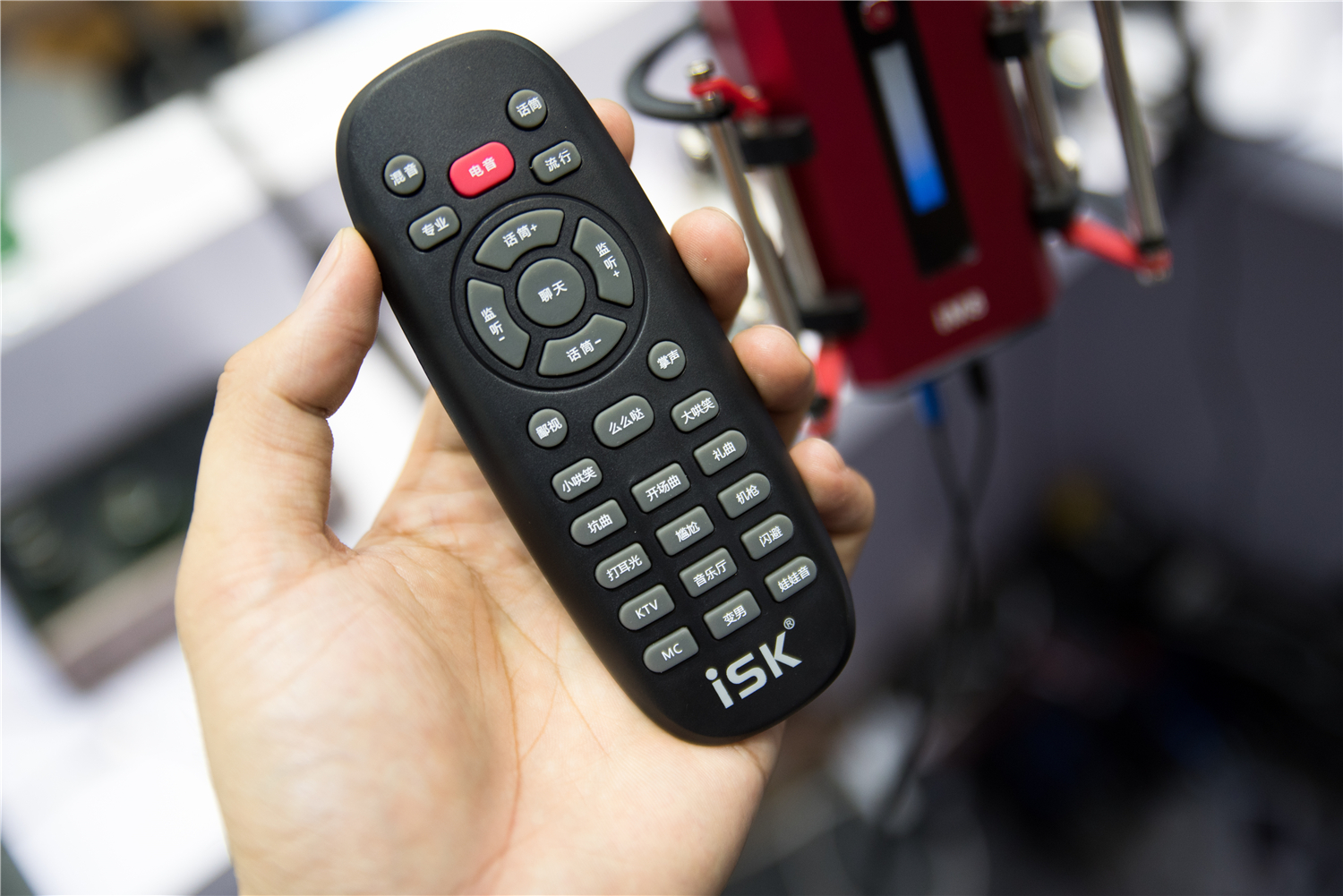 isk麦克风主播,isk直播手持麦克风