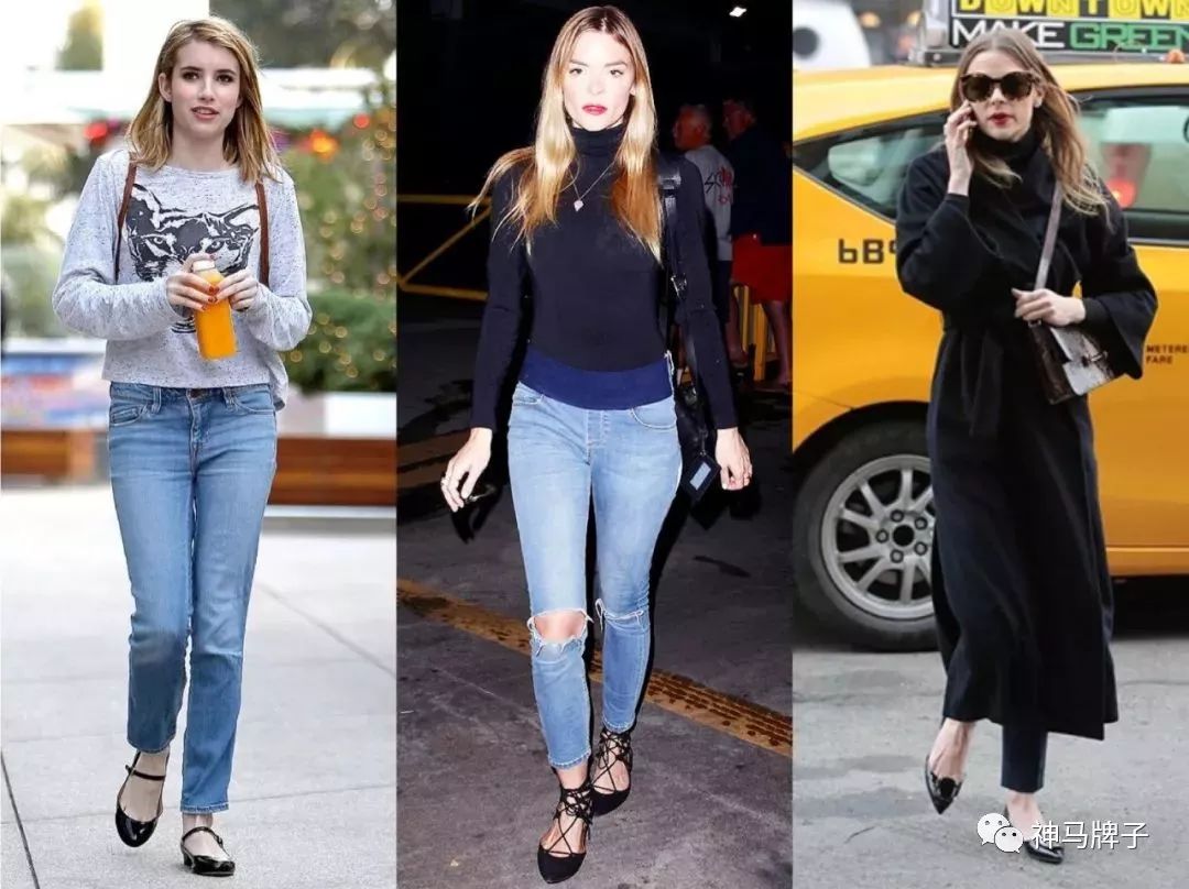 唐晶款英伦风圆头女鞋,唐晶同款鞋厚高跟鞋