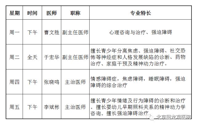 「便民举措」我院新增强迫障碍专病门诊