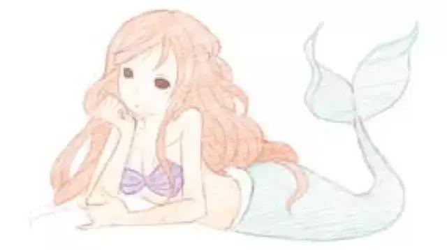 芭比娃娃怎么画美人鱼公主,美人鱼和美人鱼王子怎么画