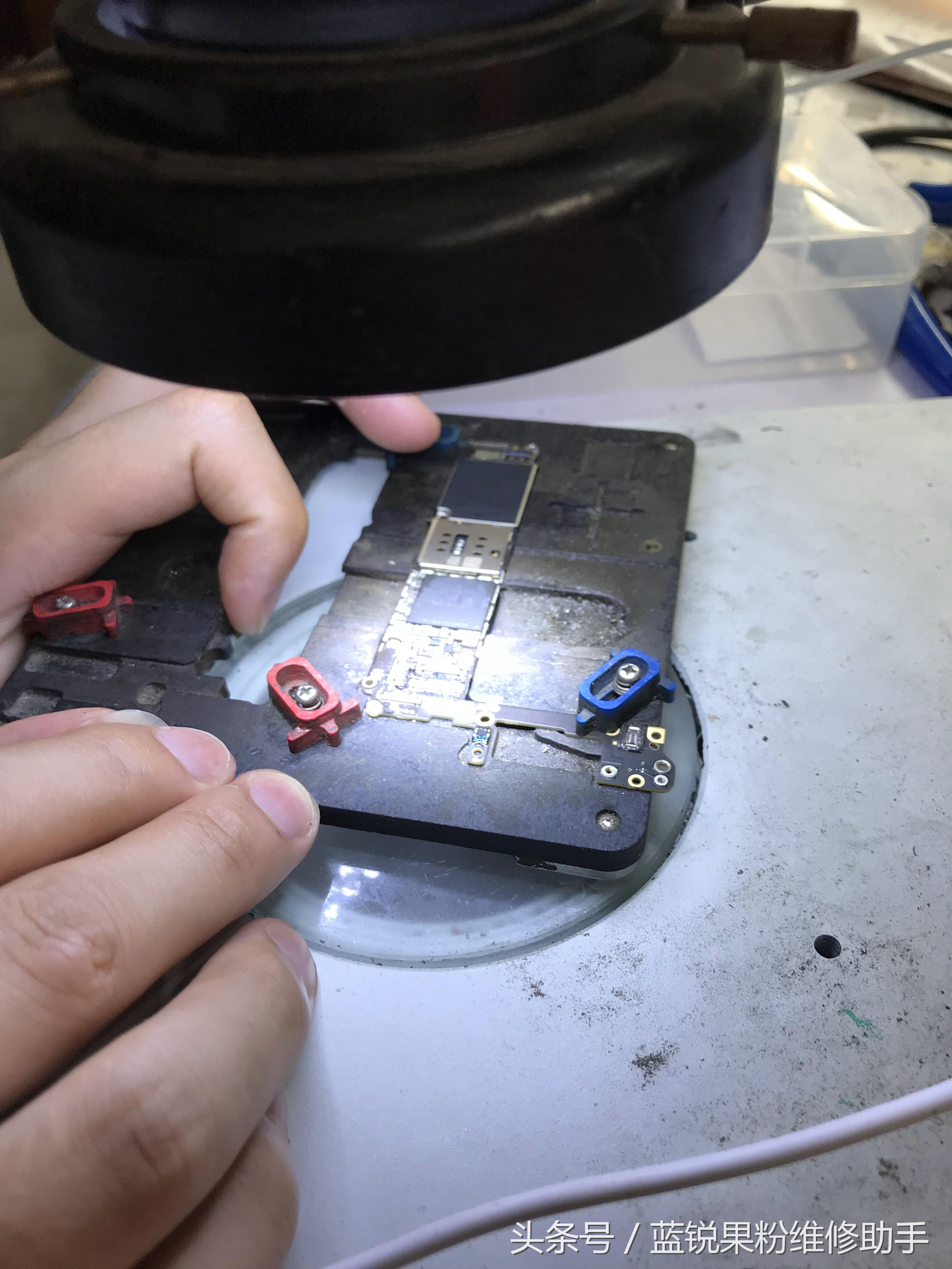 iPhone6Scpu故障导致不拍照的维修案例