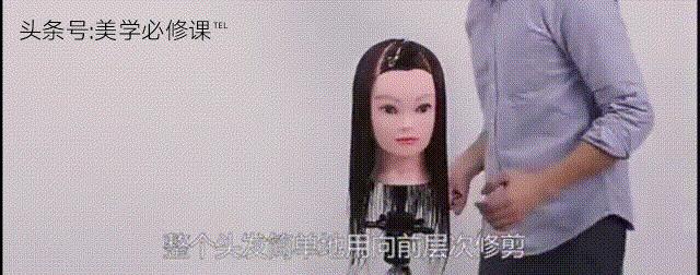 剪发如何修饰脸型,修饰脸型的刘海剪发教程