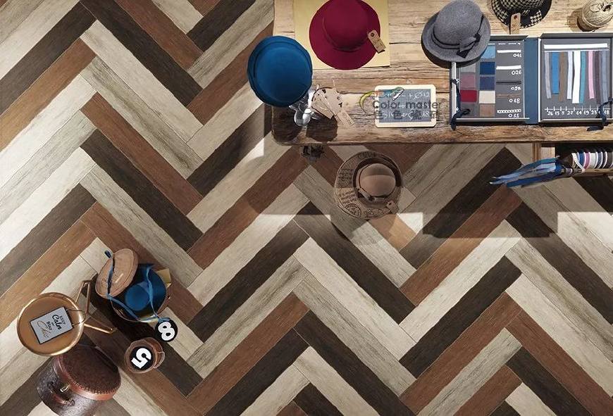 卧室木纹砖200x1200效果图,卧室600*1200木纹砖效果图